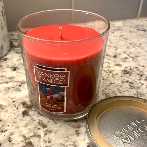 Yankee Candle Christmas Eve Glass Jar